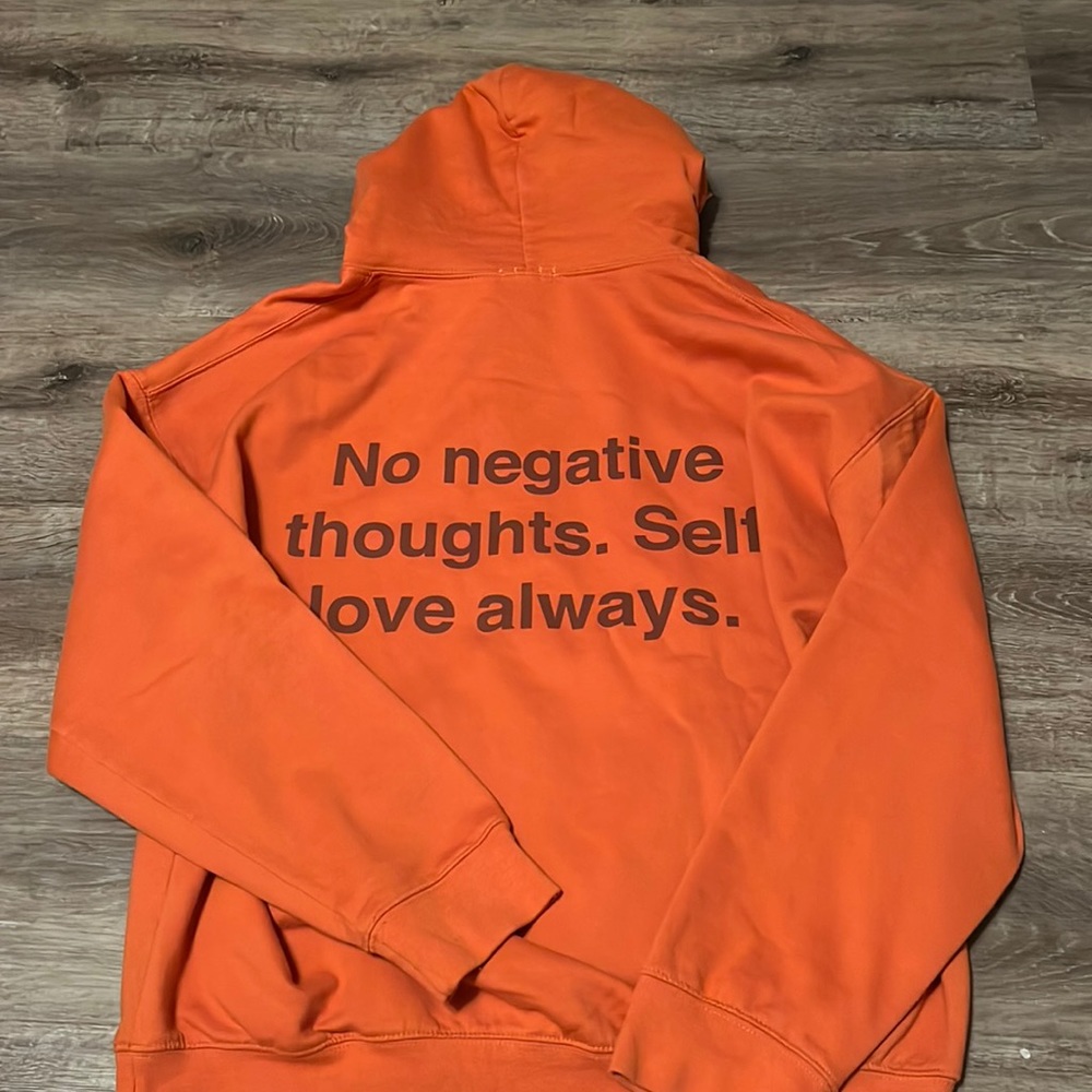 Burnt orange hoodie